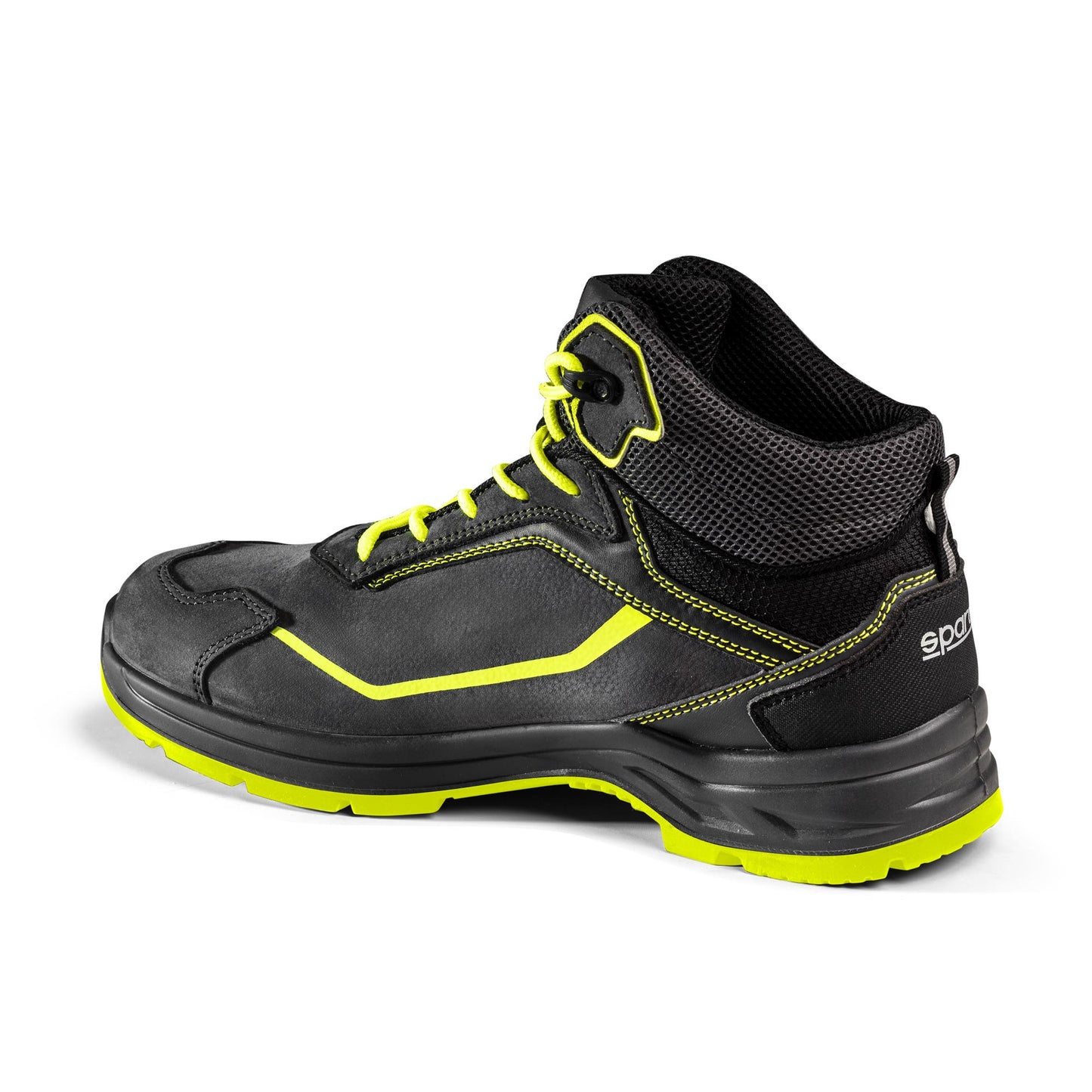 Sparco Werkschoenen S3S - Indy Juri - Grijs/Geel - Maat 38-48