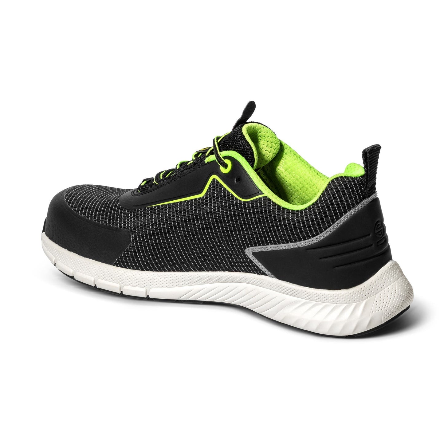Sparco Werkschoenen S1PS - Traction Yuki - Zwart/Wit - Maat 38-48