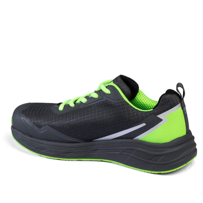 Sparco Werkschoenen S3S - Teamwork Lucas - Grijs/Groen - Maat 38-48