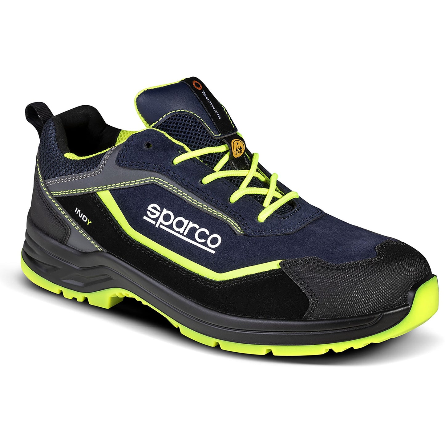 Sparco – Indy Baltimora S3S SR FO LG – Work Shoes – Navy Blue