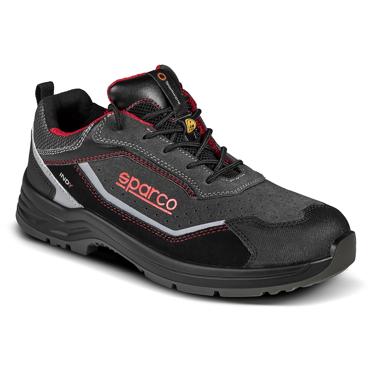 Sparco – Indy Detroit S1PS SR FO LG – Safety Shoes – Black/Grey