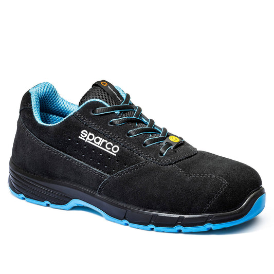 Sparco – Horizon Moreno S1PS SR FO – Safety Shoes – Black/Blue