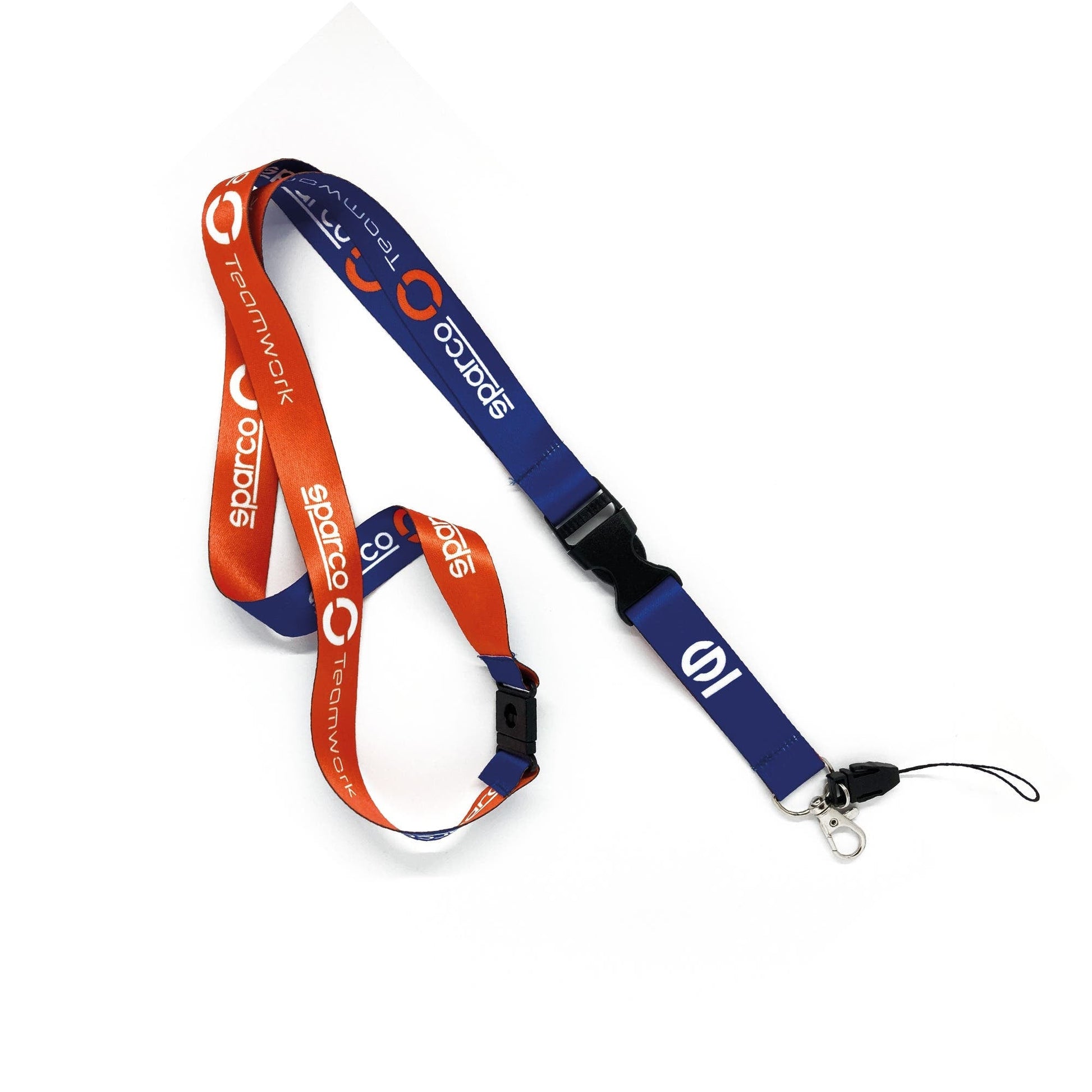 Sparco KIT 10 X Lanyard Sparco Teamwork BL - Vooraanzicht
