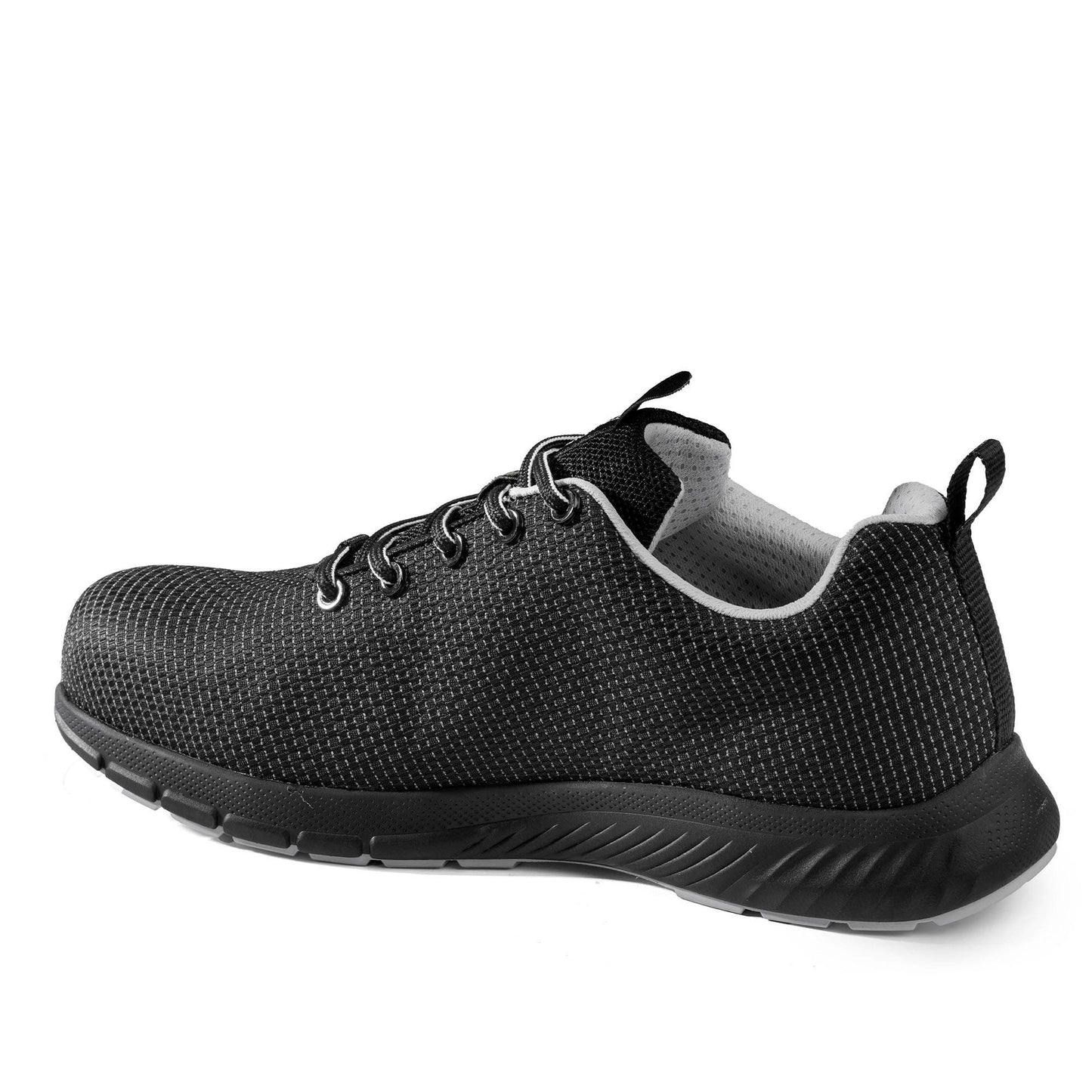 Sparco Werkschoenen S3S - Traction Asan - Zwart/Zilver - Maat 38-48