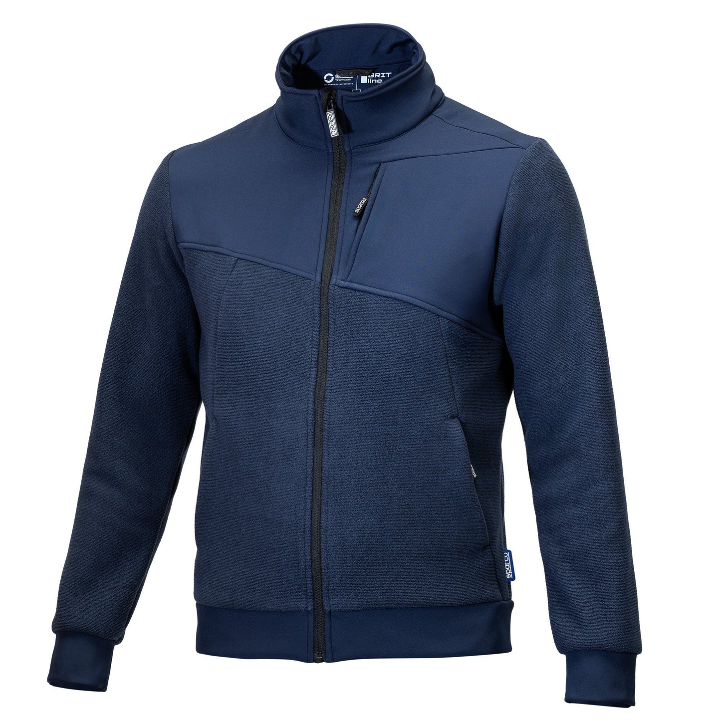 Sparco GRIT Fleece FULL ZIP Crestone - Detail