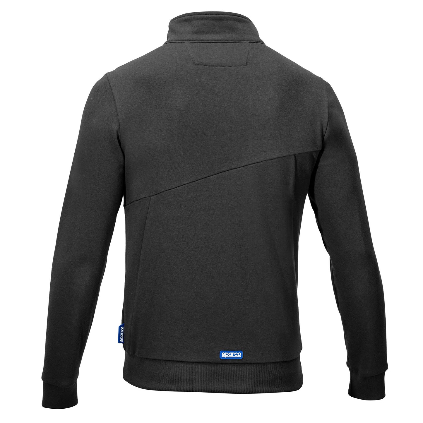 Sparco GRIT Sweatshirt FULL ZIP PLATA - Achteraanzicht