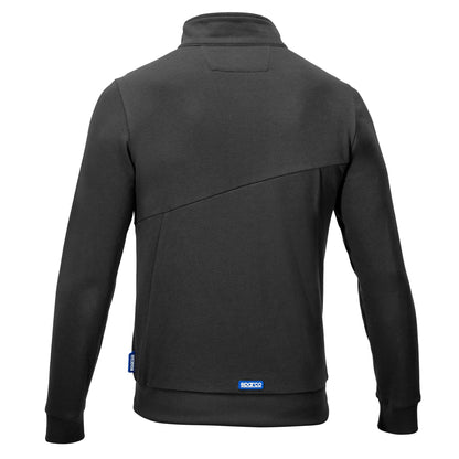 Sparco GRIT Sweatshirt FULL ZIP PLATA - Achteraanzicht
