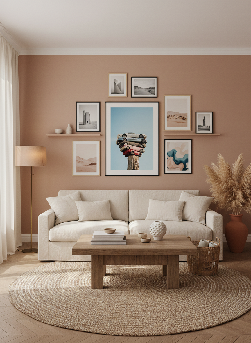 Stack Of Cars Poster