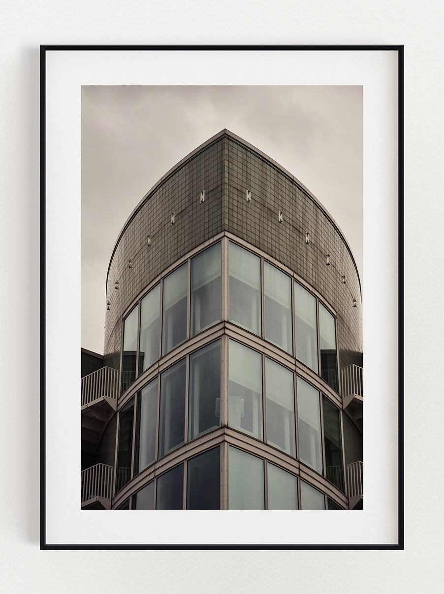 Symmetrical Building Poster