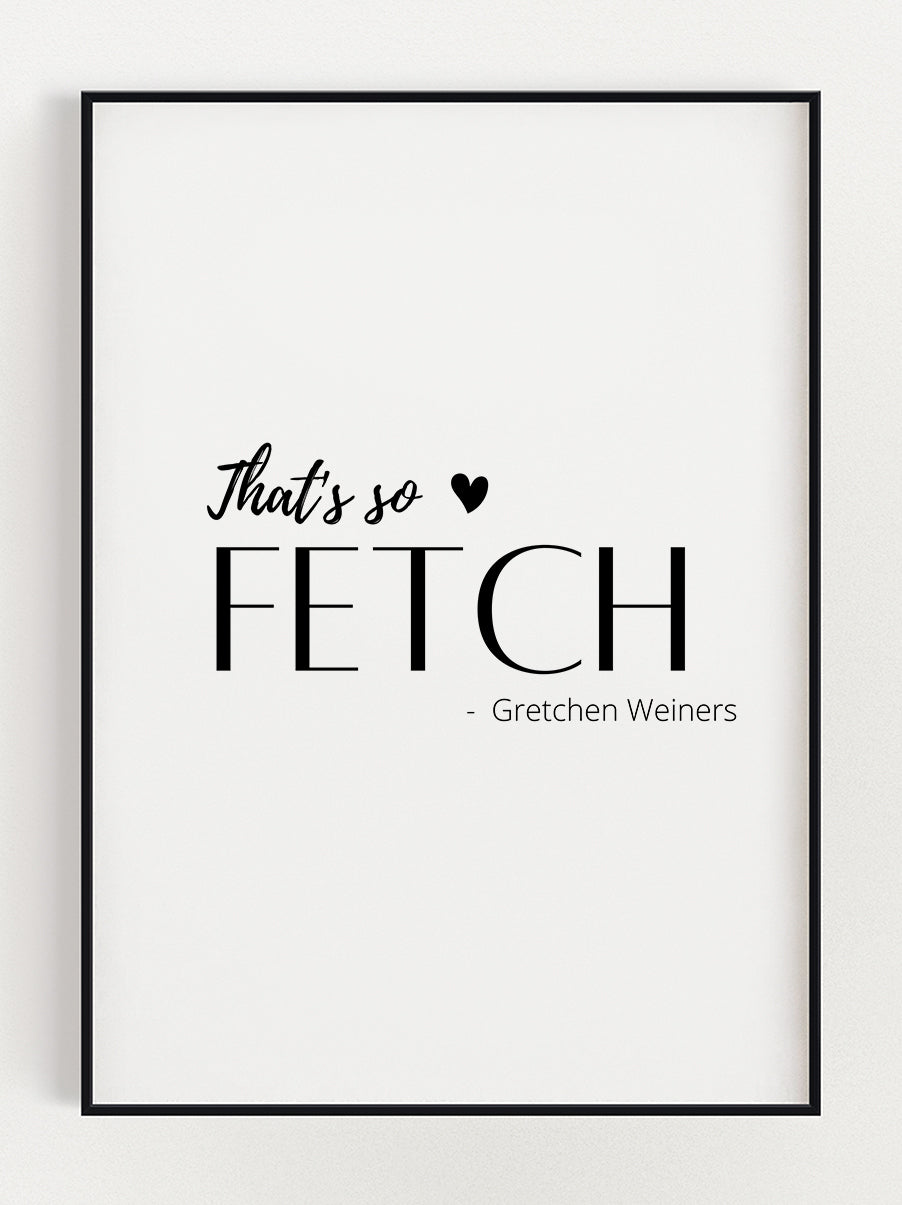 That's So Fetch Poster