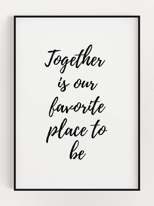 Together Is Our Poster