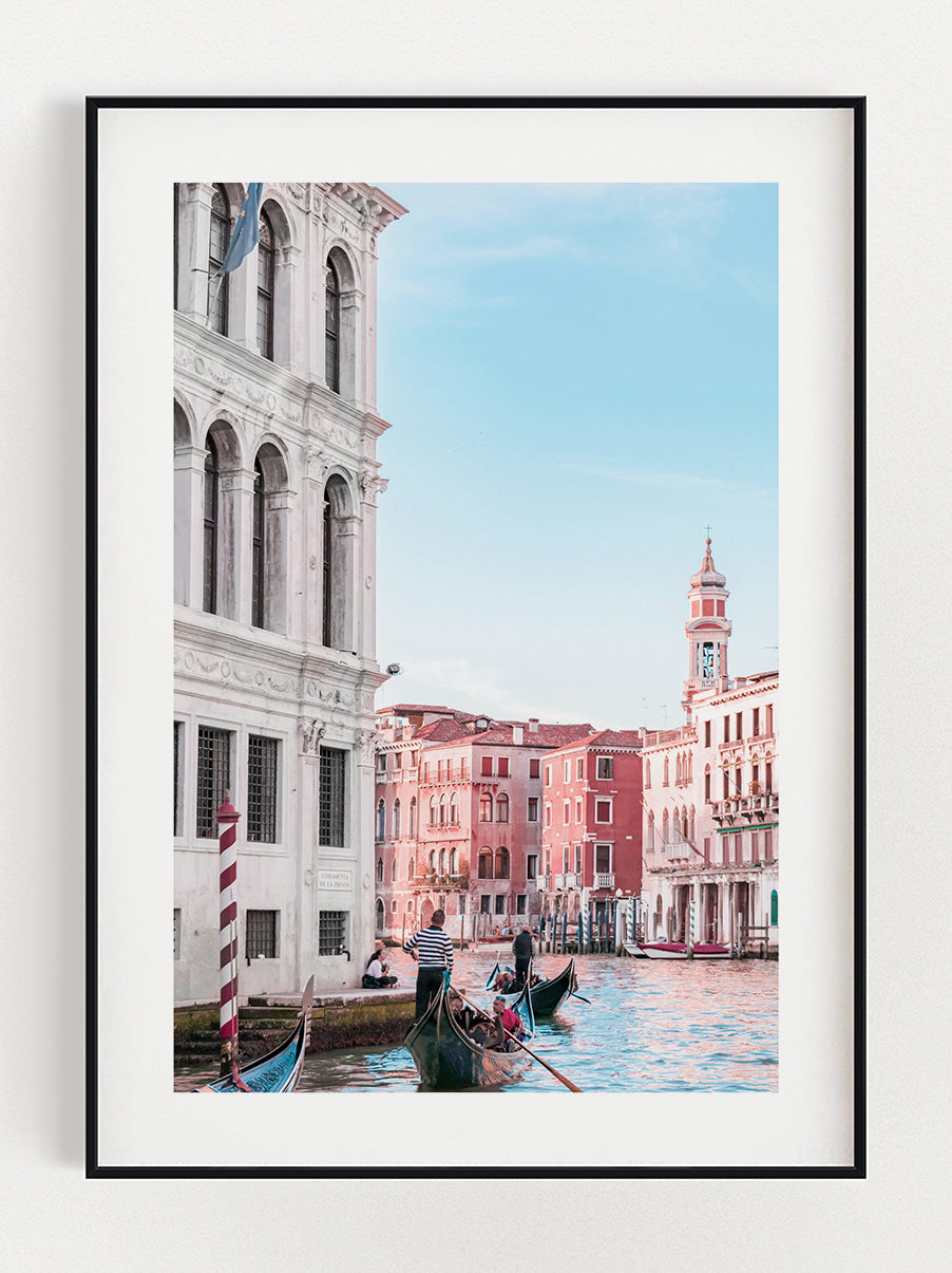 Venice Building Poster