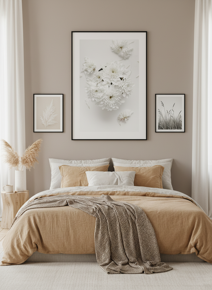 White Flower poster