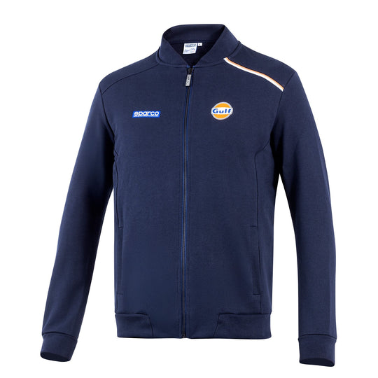 Sparco Gulf Full Zip Sweatshirt - Navy