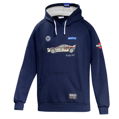 Sparco Hoodie Lancia Martini 037 - Vooraanzicht