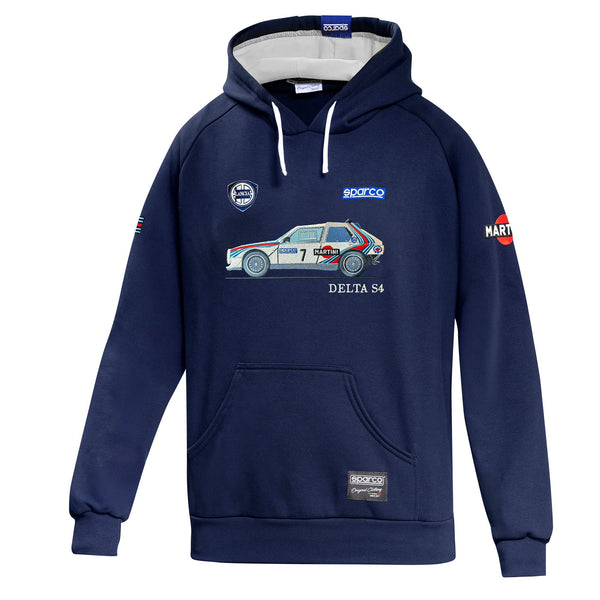 Sparco Hoodie Lancia Martini S4 - Vooraanzicht