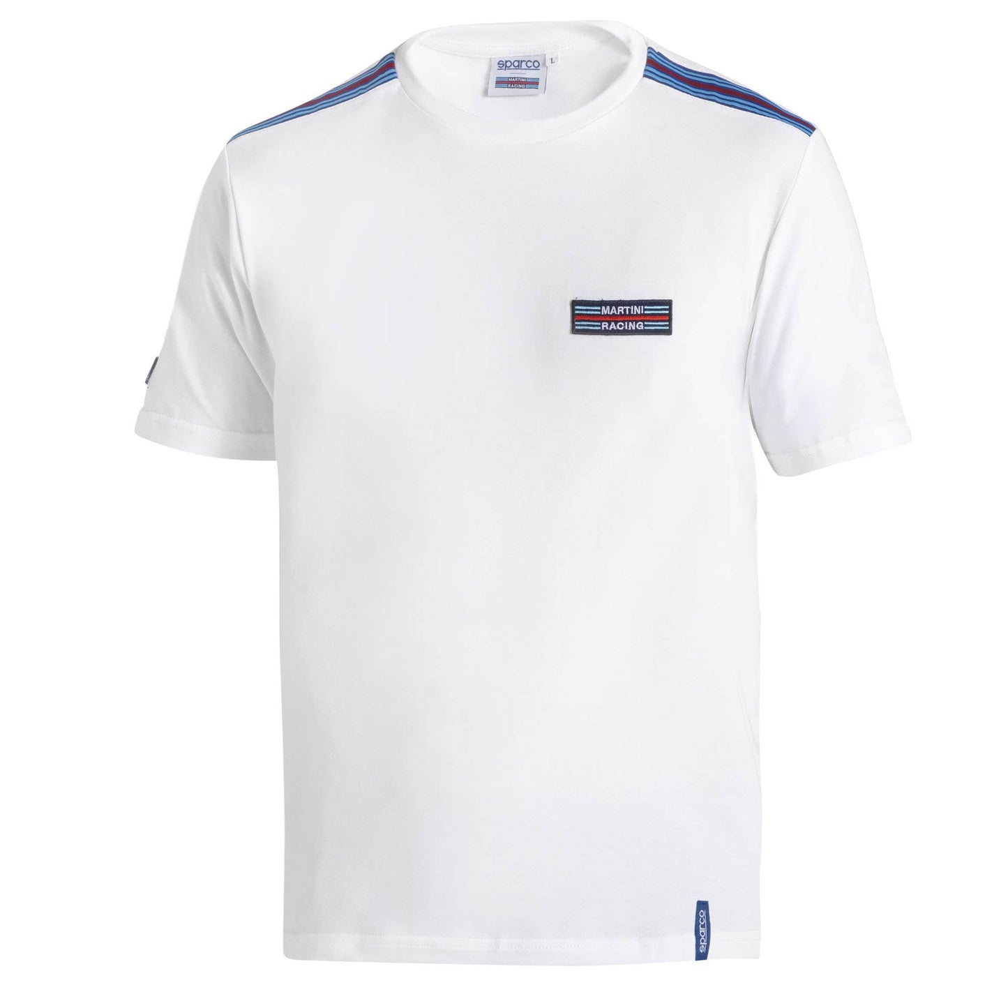Sparco T-SHIRT MARTINI-R TOP Stripes - Vooraanzicht