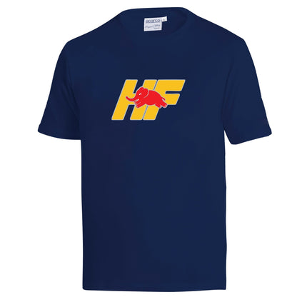 Sparco T-SHIRT Lancia HF Giallo - Vooraanzicht