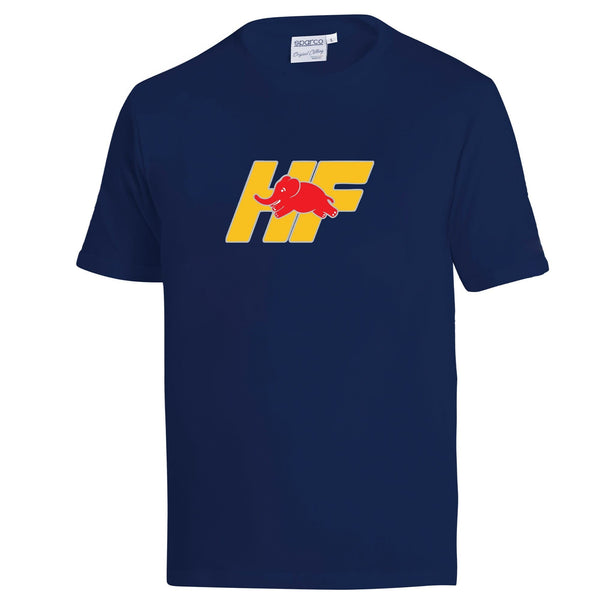 Sparco T-SHIRT Lancia HF Giallo - Vooraanzicht