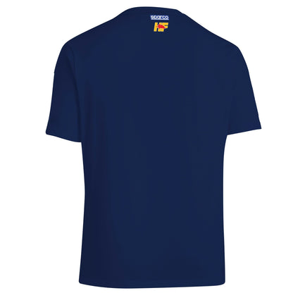 Sparco T-SHIRT Lancia HF Giallo - Zijaanzicht