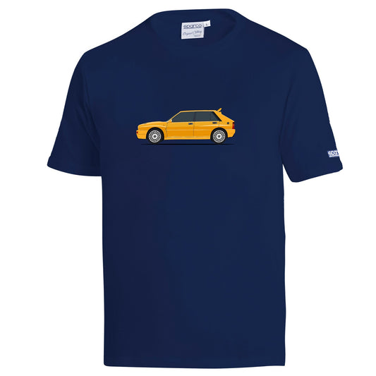 Sparco Lancia HF Delta T-shirt - Wit