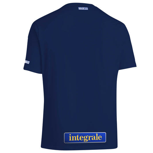 Sparco Lancia HF Delta T-shirt - Marineblauw