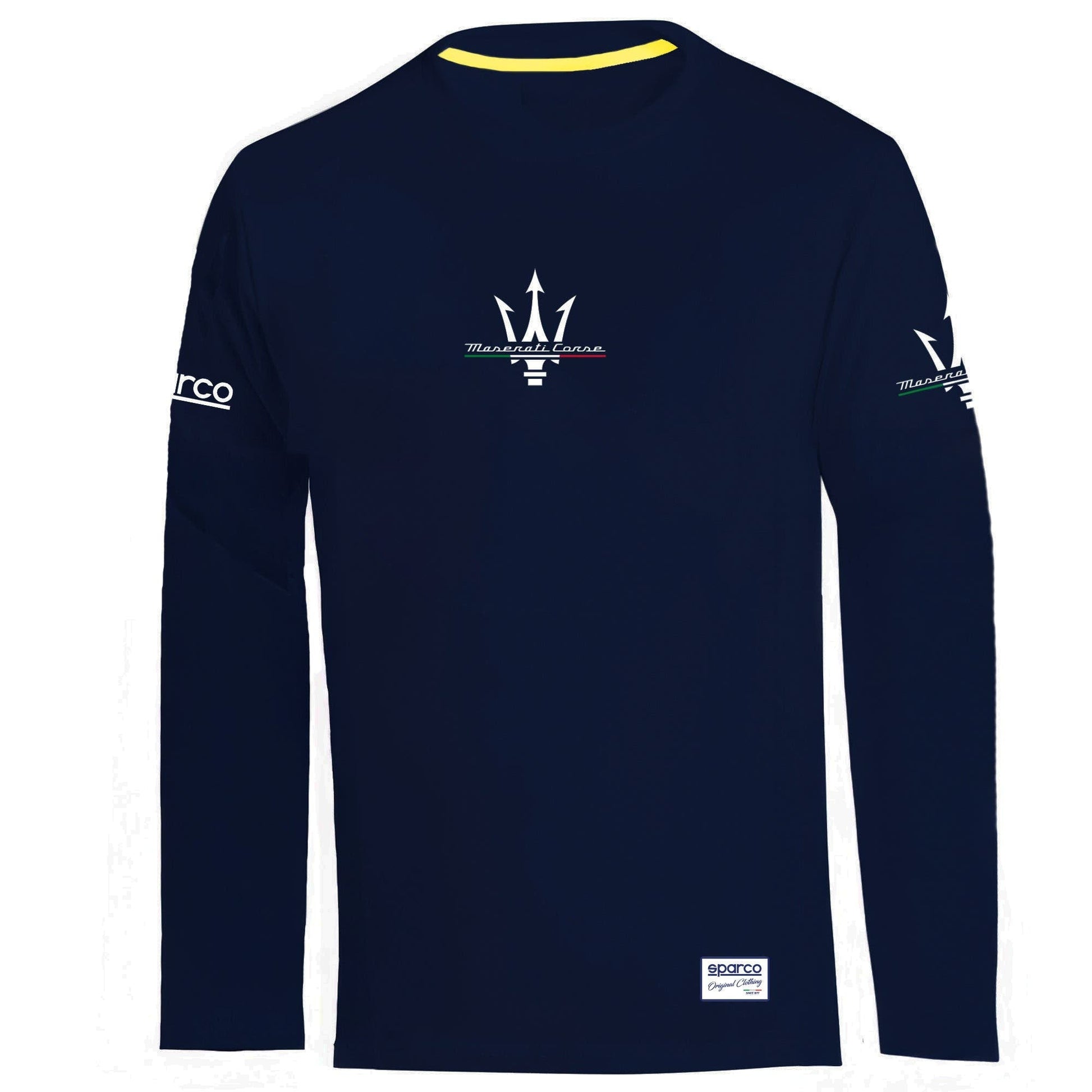 Sparco LONG Sleeve T-SHIRT Maserati - Vooraanzicht