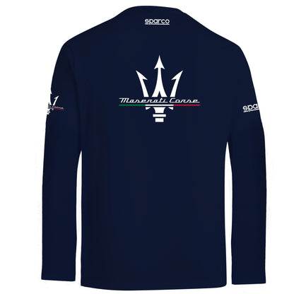 Sparco LONG Sleeve T-SHIRT Maserati - Zijaanzicht