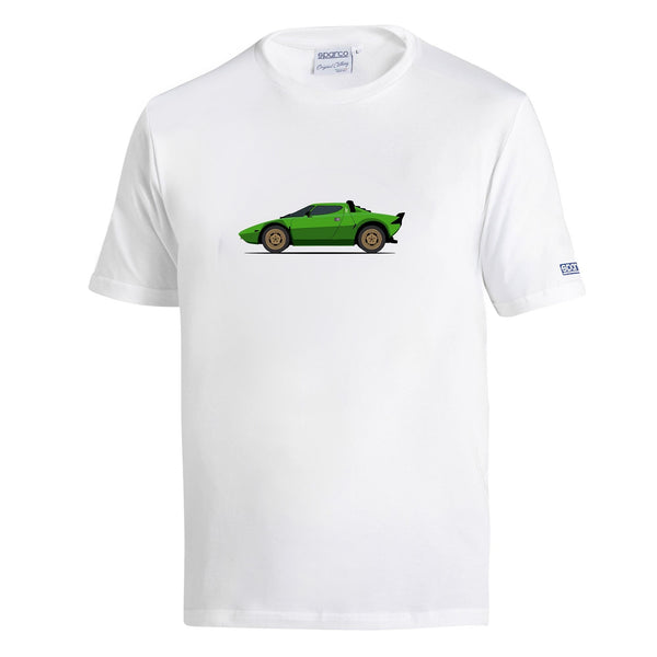 Sparco T-SHIRT Lancia HF GR 4 - Vooraanzicht