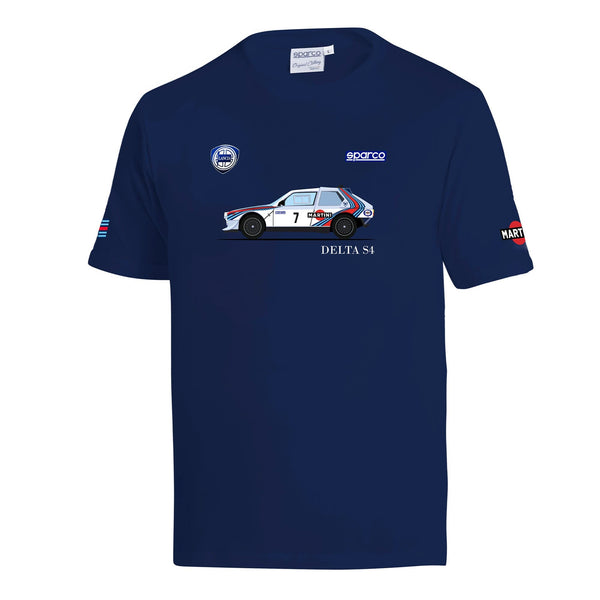 Sparco T-SHIRT Lancia Martini 037 - Vooraanzicht