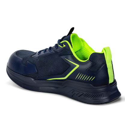 Sparco Werkschoenen S3S Turbo Snap ESD Nubuck Unisex Marineblauw/Lichtblauw