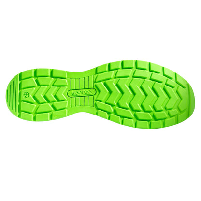 Sparco Werkschoenen S1PS Traction Satoru Unisex Marineblauw/Fluogroen