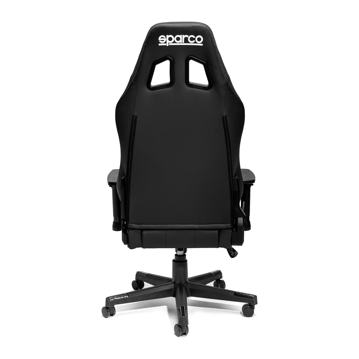 Sparco Coach Gamestoel en Bureaustoel Zwart - Achterkant