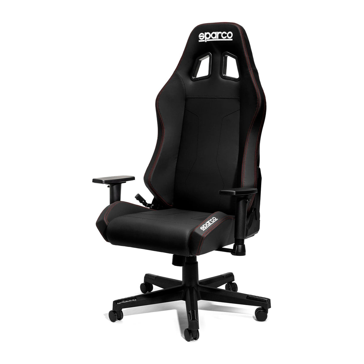 Sparco Coach Gamestoel en Bureaustoel Zwart/Rood - Hoofdfoto 3/4 voor