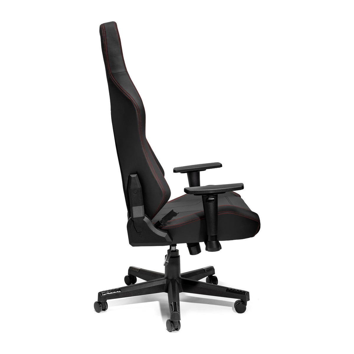Sparco Coach Gamestoel en Bureaustoel Zwart/Rood - Zijkant