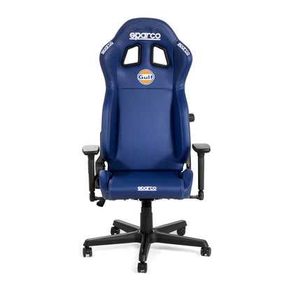 Sparco Icon Gulf Gamestoel en Bureaustoel Marineblauw - Voorkant