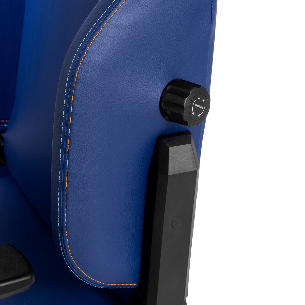 Sparco Icon Gulf Gamestoel en Bureaustoel Marineblauw - Detail lendensteunverstelling