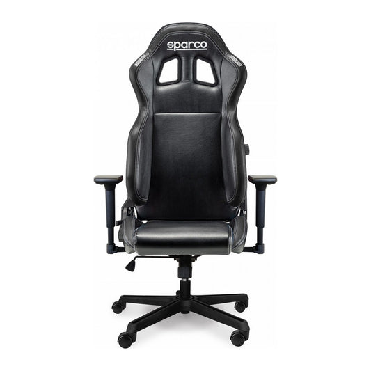 Sparco Icon Gamestoel en Bureaustoel Zwart - Voorkant
