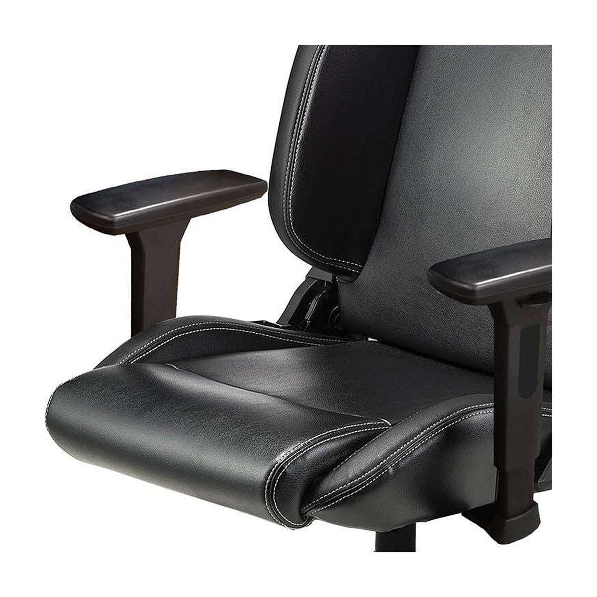 Sparco Icon Gamestoel en Bureaustoel Zwart - Detail 2D-armleuning en zitting