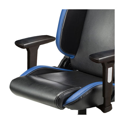 Sparco Icon Gamestoel en Bureaustoel Zwart/Blauw - Detail 2D-armleuning en zitting