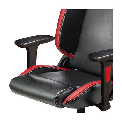 Sparco Icon Gamestoel en Bureaustoel Zwart/Rood - Detail 2D-armleuning en zitting