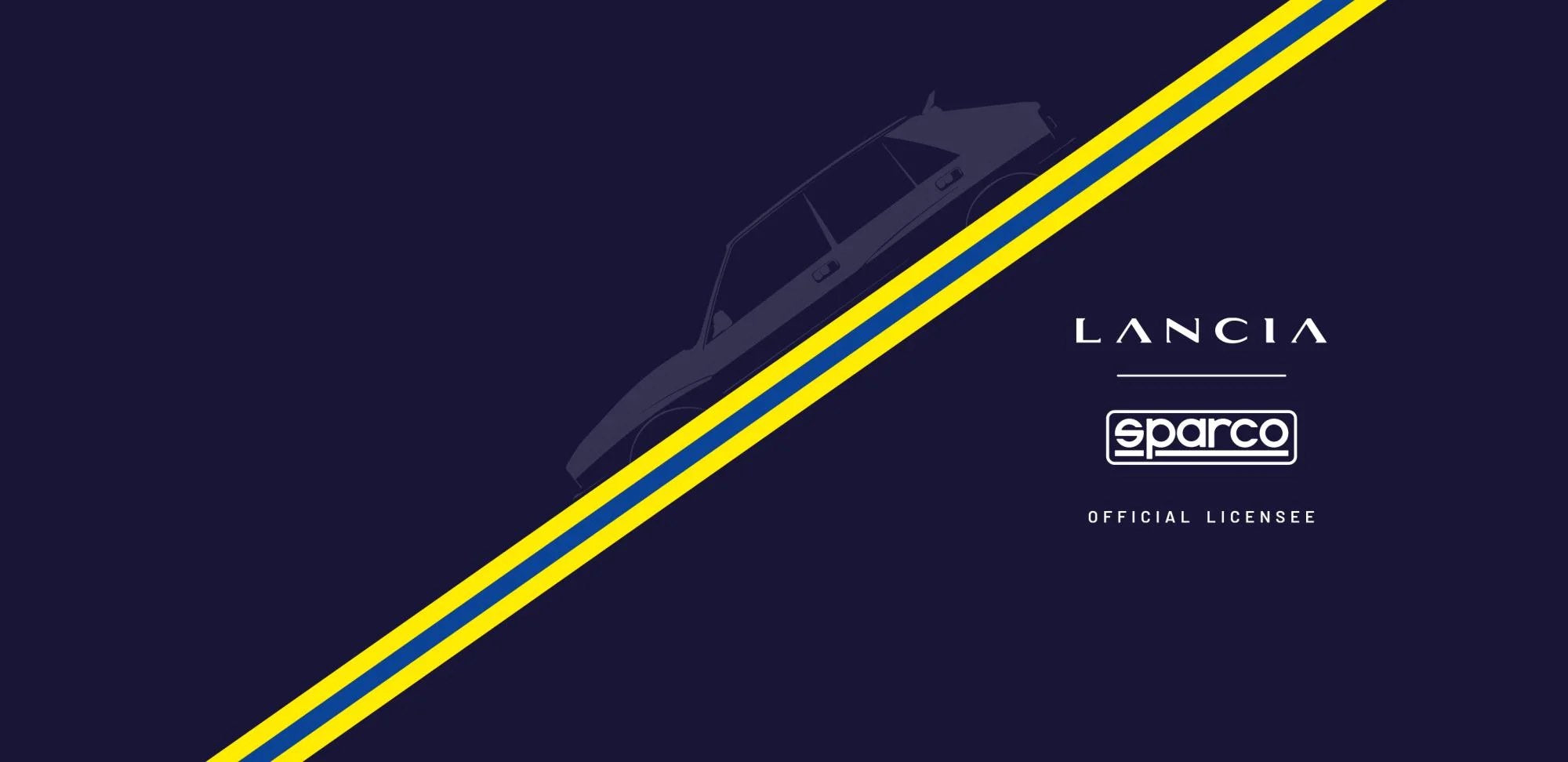 Lancia en Sparco, officiële licentie